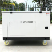 Silent Portable Gasoline Generator with Wheels 15kw 20kw 20kva 25kva Price