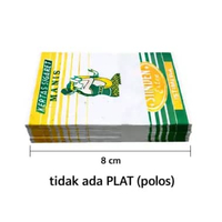 Kertas Papir Sinden Hijau Lebar Manis isi 10 Buku TIDAK ADA PLAT.