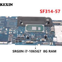 NOKOTION NBHHY11002 NB8511_PCB_MB_V4 For Acer Swift 3 SF314-57 Laptop Motherboard SRG0N i7-1065G7 8G RAM