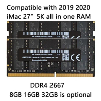 Compatible with 2020 2019 5K 27 inch IMAC 64GB 32GB 16GB 8GB DDR4 2666 2667 apple all-in-one PC memory RAM