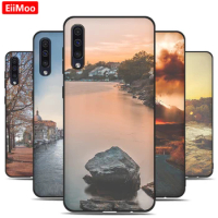 EiiMoo Phone Case For Samsung Galaxy A50 Cover Cartoon Silicone Soft Back Cover For Samsung Galaxy A50 DUAL SIM Case Coque Capa