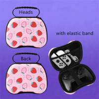 Cute Strawberry Bag Controller Cover For Nintendo Switch Pro Case Dualsense Dualshock Sony For PS5 PS4 Playstation Xbox Series