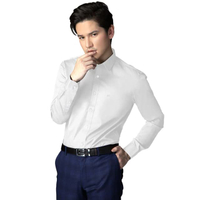 เสื้อเชิ้ตผู้ชายแขนยาว BAB6300P0WHL7   ขาว BAB6300P0WHL7