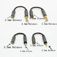 Conversion cable balance 3.5mm to 4.4mm/2.5mm audio cable 2.5mm to 3.5mm/2.5mm to 4.4mm Adapter cable Lightning/type-c to 3.5mm