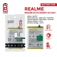 BT-ACC BATTERY BATERAI BATRE Realme 6i / Realme C3 / Realme Narzo 10 / Realme C25y / BLP771