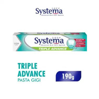 Systema Nano Pasta Gigi Odol / Tooth Paste Menthol Breeze, Spring Fresh, Triple Advance 190 Gr, Pro 