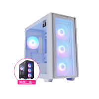 【華碩平台】R7八核RX9060XT 16G{暗黑雙刃}水冷電競機(R7 7800X3D/B650/32G D5/1TB/WiFi6)