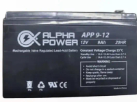 Battery aki kering ACCU ORIGINAL  merk ALPHAPOWER 12V 9AH untuk UPS,MOTOR,server,ACC,MAINAN,DLL