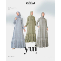 ETHICA YUI 12 GAMIS DAILY MUSLIMAH CASUAL TERLARIS