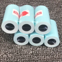 Thermal Sticker Paper Roll Direct Thermal Printer Paper with Self-adhesive 57*30mm 6 rolls for PeriPage A6/A8 for PAPERANG P1/P2