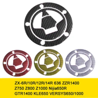3D Motorcycle Fuel Gas Oil Cap Protector Pad Stickers Decals for Kawasaki Z750 Ninja ZX-10R ZX-14R Z750 Z800 Z1000 ER6N ER6F