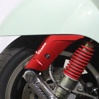 Phụ Kiện Xe Máy, Chất Liệu Nhôm CNC, Cho VESPA GTS 300 GTS300, Nắp Bánh Trước, Nắp Bên Giảm Xóc, Bảo