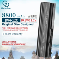 Golooloo 8800mah 11.1v 12 Cell Laptop Battery For HP Pavilion DV4 DV5 DV6 HSTNN-IB72 HSTNN-LB72 HSTNN-LB73 HSTNN hstnn-lb72