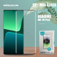 Nillkin for Xiaomi Mi 14 Pro Glass CP+ Max 3D Full Cover Tempered Glass Screen Protector for Xiaomi Mi14 Mi 14 Pro 5G HD Glass