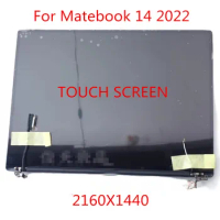 New For Huawei MateBook14 2022 Display Upper Half Screen Assembly KLVF-16 Screen Replacement