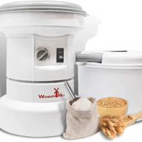 Wondermill High Speed Electric Grain Mill Grinder for Gluten-Free Flours - Grain Grinder Mill, Wheat Grinder, Flour Mill Machine