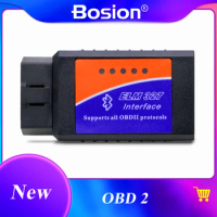 Bluetooth-compatible OBD2 Interface Can-Bus Scanner ELM 327 OBD II Supports Android/IOS/PC System OBD2 Diagnostic Tool
