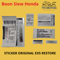 sticker original ex5 set/sticker restock motor EX5 /EX5DREAM yhmotor