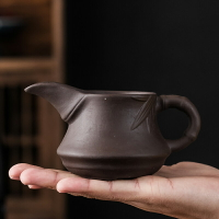 陶瓷公道杯加厚陶瓷茶具分茶器一體公道茶漏套裝茶海家用公杯M