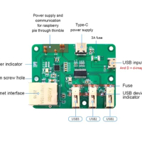 USB to Ethernet HUB Hub Raspberry Pi Zero Network HUB Expansion Board