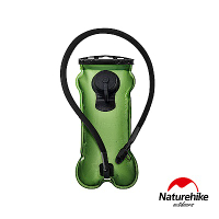 Naturehike攜帶型吸嘴飲水袋3L 綠色-急