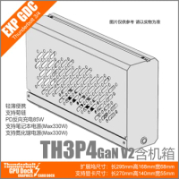TH3P4GaN V2 Laptop Thunderbolt3/4 USB4 External Graphics Card GPU Dock Case Notebook TB3 TB4 Video Cards Docking Station Dual 8P