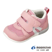 【MOONSTAR 月星】HI!!系列十大機能撞色寶寶鞋(粉色)