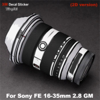 Stylized Decal Skin For Sony FE 16-35mm 2.8 GM Camera Lens Sticker Vinyl Wrap Film Coat Sony FE 16-35 2.8 F/2.8 2.8GM F2.8GM