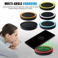 Qi Wireless Power Charger Charging Pad For S Galaxy S8/S8 Plus/NOTE 8/S7/S7 Edge/S6/S6Edge /S6