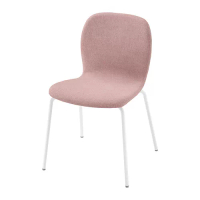 KARLPETTER 餐椅, gunnared 深粉色/sefast 白色