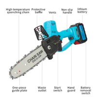 Cordless Chain Saw Mini Rechargeable Battery Portable Electric Electric Chain Saw Chain Saw