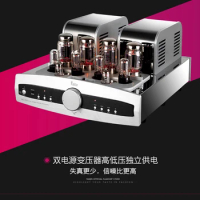 Latest Yaqin MS-90B Vacuum Tube integrated amplifier Pure Power AMP With Bluetooth Input UL: 55W*2 TL: 28W*2 KT88EH*4