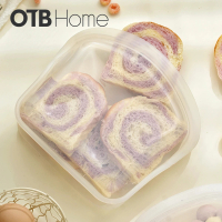 【OTB HOME】3D鉑金矽膠保鮮袋1800ml 輕柔白(副食品儲存袋 料理袋 可隔水加熱 可機洗)