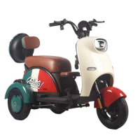 Elderly electric tricycle 600W E tricycle Electric Family tricycle for sale with lead-acid battery
