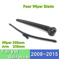 Rear Wiper Blade For Volkswagen VW Scirocco 10"/250mm Car Windshield Windscreen 2008 2009 2010 2011 2012 2013 2014 2015