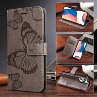 2024 Embossing Butterfly Wallet Case for Honor 50/50 lite 20 10 9 9X 9A 9C 8A 8S 8X 7A PU Leather Flip Cover for Honor X30 X10 X