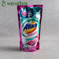 Attack Deterjen Cair Plus Softener Matic Refill 800 ml Sayurbox