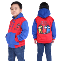 Jaket Anak Hoodie Karakter Among Us Games Lakilaki Cowok Usia 2-10 Tahun