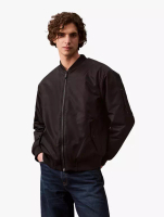 Calvin Klein Calvin Klein - Padded Nylon Bomber Jacket - Black - black
