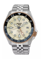 TISSOT Seiko 5 Sports Asia Pacific Exclusive Limited Edition Champagne Dial GMT SKX Series Automatic