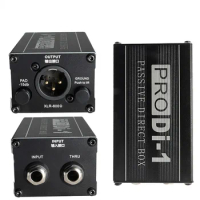 Audio Box Signal Converter Audio Converter Single Channel DI-Box Passive Stereo DIRECT BOX DI-Box Direct Injection Audio Box