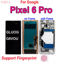 6.71" New LCD For Google Pixel 6 Pro LCD Display Touch Screen Digitizer Assembly Frame For Google Pixel 6Pro GLUOG G8VOU LCD