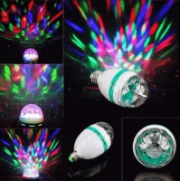 Lampu Disco LED Full Color Rotating Lamp Party Light LED superpowers