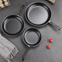 20/25/30cm Frying Pan,Cooking Pot Non Stick with Heat Resistant Riveted Handle,Large Egg Frying Pan for Gas &amp;amp,Induction Hob