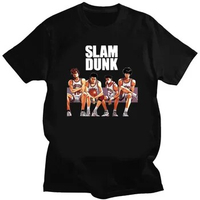 Slam Dunk Jerseys Boyfriend Gift Tshirt Japanese Anime Style Female T Shirt Printed Men Clothing Soft Casual Summer Tops Tee