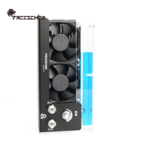 FREEZEMOD External water-cooled dock AIO Radiator heat dissipation module 1200ml capacity For Notebook PC