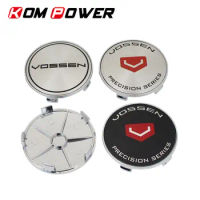 4PCS/LOT Vossen Wheel Center Cap For Rims 68mm OD &amp; 65mm ID Wheel Cover Cap Wheel Dust-proof Hub Caps