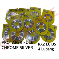 PROTAPER 415 HD RXZ LC135 Y125 Y15 REAR SPROCKET BELAKANG FULL CHORME SILVER