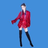明星同款爵士舞服裝夜店酒吧DJ女歌手婚慶主持年會尾牙演出服定制
