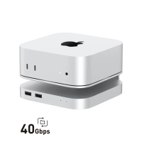 Aluminum Stand Hub For Mac Mini 2024 M4/M4 Pro 支架 WS-60U4 原裝行貨